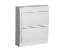 Modulo distributore plastica 2x12 da incasso IDEAL TS 36421