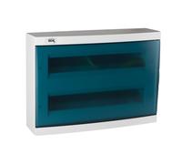 Modulo distributore plastica 2x18 da incasso IDEAL TS 23615