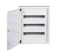 Modulo distribuzione metallo 3x18 da incasso IDEAL TS 29324