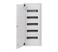 Modulo distribuzione metallo 5x12 da incasso IDEAL TS 29318