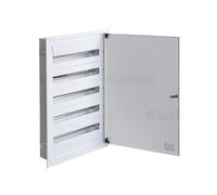 Modulo distribuzione metallo 5x24 incasso IDEAL TS 32654
