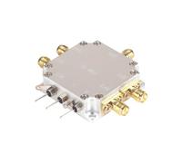 Modulo Divisore in Metallo Compatto con 1 Ingresso SMA e 4 Uscite, Distribuzione Clock 50 Ohm, 10MHz a 3GHz per Compiti di Integrazione Modulo
