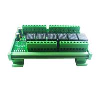 Modulo DO Modbus RS485 IO multiuso da 1 pezzo for motore, LED, batteria solare, 6 canali 4-20 mA AI e 4 canali NPN DI e 6 canali 10 A relè(DC 12V With Box)
