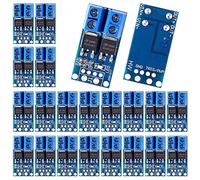 Modulo driver Arduino Mosfet, 20 pezzi, modulo driver Mosfet, 5 V, 36 V, modulo driver Mosfet, DC 5 V, 36 V, 15 A, (max. 30 A, 400 W, modulo driver Dual High Performance Switching Driver Module, PWM