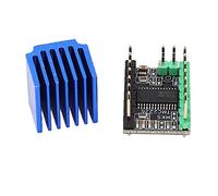 Modulo Driver Motore Passo-passo, 256 Micro Passi a Basso Rumore con Driver Motore Passo-passo Dissipatore di Calore, Controller Motore Passo-passo per Uso MKS SGEN L