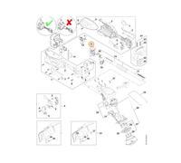 Modulo elettronico ORIGINALE STIHL per decespugliatore FSA 86 R FA05-430-1400