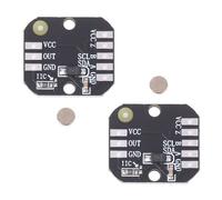 Modulo encoder magnetico MT6701 da 2 pezzi, encoder motore brushless PWM/I2c