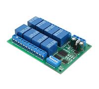 Modulo Espansione, relè PLC DC 12V, Comando Modbus per Ricerca Modbus per Protocollo Modbus RTU (R4D8A08)