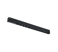 Modulo Faretti Led lineare da binario magnetico 16mm Hallway 12W nero 28cm Bianco caldo 3000K M LEDME