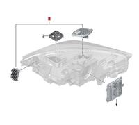 Modulo Fari Anteriori LED Unità Di Controllo Sorgente Luce Per Serie 1 2