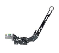 Modulo Freno Stazionamento Elettrico Freno A Mano Idraulico Universale Per Auto Da Corsa Leva Stazionamento Rally Deriva Orizzontale Verticale(Nero)