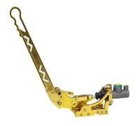 Modulo Freno Stazionamento Elettrico Leva Del Freno A Mano Idraulico Universale Drift Racing Type-2 Verticale/orizzontale Leva Rally In Alluminio(Oro)