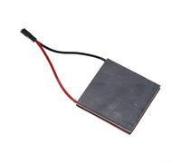Modulo generatore termoelettrico a semiconduttore, 40 x 40 mm, per camino, stufa, ventilatore, motore, parte di ricambio argento