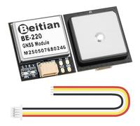 Modulo GPS BE-220 TTL Dual GPS con flash, ricevitore GNSS ad alta sensibilità, basso consumo energetico, tracker asset, supporta GPS, glonass, galileo per droni RC AR duino scheda di sviluppo Mini FPV
