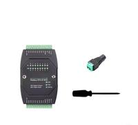 Modulo I/O digitale industriale a 8 canali, DC 7-36 V ad ampia tensione, per controller su guida DIN MODBUS RTU con isolamento dell'accoppiatore ottico per sensori NPN/PNP e sistemi di automazione