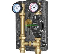 Modulo idraulico a due vie con valvola miscelatrice a punto fisso e circolatore