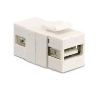 Modulo incasso Red4Power KM di UU di W, USB A, Bianco, Modulo standard., 2 X USB A, Bianco