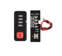 Modulo indicatore della capacità batteria con display di alimentazione e involucro Display a LED del tester del'indicatore livello Letture Chiare