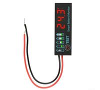 Modulo Indicatore LED Con DC7-55V Tensione Stato di Carica Lampada Luminosa Installazione Rapida Per Pannelli Veicoli Armadietti Strumenti