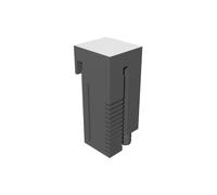 Modulo Ingresso Uscita per Acquario Vetro 6mm Tubo 12-14mm Stampato 3D
