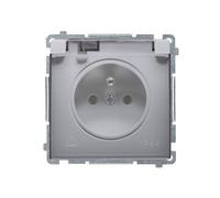Kontakt-Simon BMGZ1B.01/21A - Presa di corrente in acciaio inox, IP44, 250 V, 75 mm, 50 mm