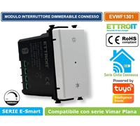 MODULO INTERRUTT. DIMMER CONNESSO WIFI APP TUYA 1P 150W 240V COMPATIBILE PLANA