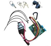 Modulo interruttore chiave di accensione AM132500 AUC15805 compatibile con LX GT per trattorini serie GX X AM128754