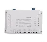 Modulo interruttore della luce Wi-Fi intelligente, 4 canali, funzione RF, compatibile con Sonoff 4CH R3 & 4CH PRO R3, controllo vocale (per Alexa), bianco (4CH Pro-R3)