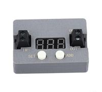 Modulo interruttore di controllo automatico della batteria da 12 V con tensione regolabile innesca bassa corrente standby e uscita nominale 10 A per accessori (con un guscio)