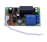 Modulo Interruttore di Ritardo Timer, relè Timer Regolabile 1-60s/1-5min per Apparecchiature Operative con Timer, Elettrodomestici (Ritardo regolabile 1 secondo a 60 secondi)