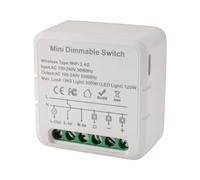 Modulo interruttore dimmer intelligente Tuya WiFi supporta luci LED dimmerabili a 2 vie, funziona con la casa