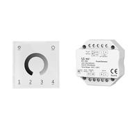 Modulo interruttore dimmer LED 0/1-10V 3.0 AC 110V 220V Controllo montaggio a parete Telecomando touch(L1-WZ-T11W)