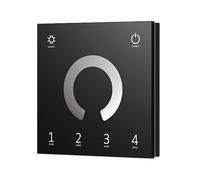 Modulo interruttore dimmer LED 0/1-10V 3.0 AC 110V 220V Controllo montaggio a parete Telecomando touch(T11-B)