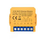 Modulo Interruttore Dimmer Tuya WiFi Home DIY Supporta il Controllo Bidirezionale Supporta il Controllo Vocale Controllo Tramite APP