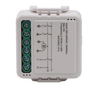 Modulo interruttore intelligente per tende a rullo telecomandato tramite app e voce con opzioni di pianificazione per una maggiore efficienza ()