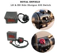 MODULO INTERRUTTORE MANUBRIO LH & RH, NERO originale Royal Enfield Shotgun 650