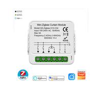 Modulo interruttore per tapparelle intelligente, interruttore per tende e tapparelle Wi-Fi, compatibile con Alexa e Google Home per il contr