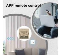 Modulo interruttore per tende intelligente WIFI Collega il motore elettrico della tenda Interruttore intelligente Funziona con / Casa