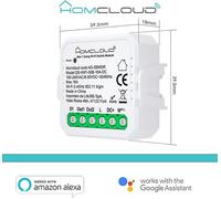 Modulo Interruttore/Pulsante Mini AC/DC Wi-Fi AS-SBMDR