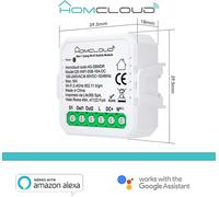 Modulo Interruttore/Pulsante Mini AC/DC Wi-Fi AS-SBMDR