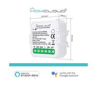 Modulo Interruttore/Pulsante Mini AC/DC Wi-Fi AS-SBMDR