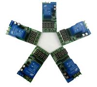 Modulo interruttore timer digitale a LED con relè di ritardo super lungo da 30 A 24 V, 0,1 S-270 ore