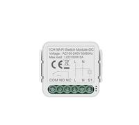 Modulo Interruttore WiFi Contatto Pulito Smart Home Fai Da Te Relè Interruttore 5A CC 12/24V CA 100-240V Supporta Alexa Google Home Assistant