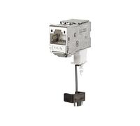 MODULO JACK RJ45 METZ Modulo Cat.6A RJ45, Ethernet 10 Gbit, PoE, PoE plus, UPoE, 4PPoE, HDBaseT