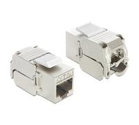 Modulo Keystone DeLOCK 86205 Connettore RJ45 a LSA Metallico