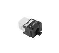 Modulo Keystone Lanberg KSUA-2000 RJ-45 LSA Flat Nero Bianco