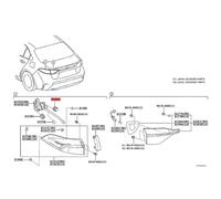 Modulo Lampadina Freno Posteriore Per 2019-2022 LED RR