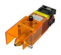 Modulo laser 80W con dispositivo di assistenza ad aria 40W testa laser 450nm luce blu TTL strumento intelligente per incisione laser intaglio e taglio del legno (80W 12V 40×40×144.6mm)