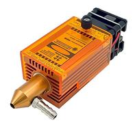 Modulo laser 80W con dispositivo di assistenza ad aria 40W testa laser 450nm luce blu TTL strumento intelligente per incisione laser intaglio e taglio del legno (40W 24V 40×40×141.9mm)