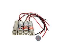 Modulo laser a linea rossa da 650 nm Modulo gruppo laser industriale la messa a fuoco può essere regolata(traverse-4pack)